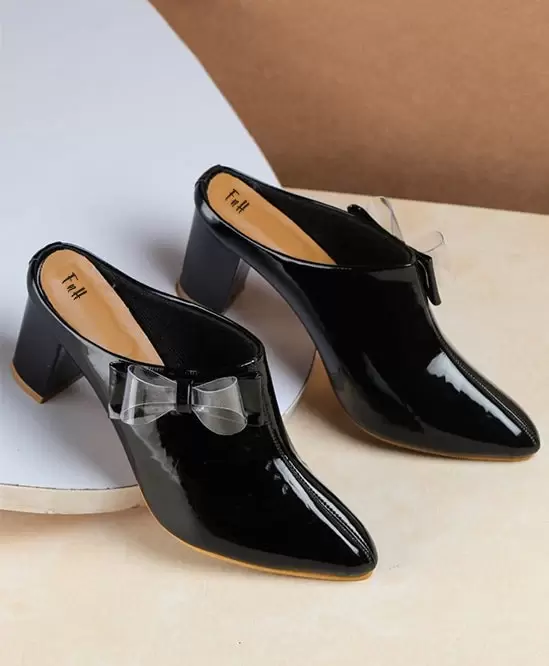 Jbarg Fancy  Fancy Black clog heel