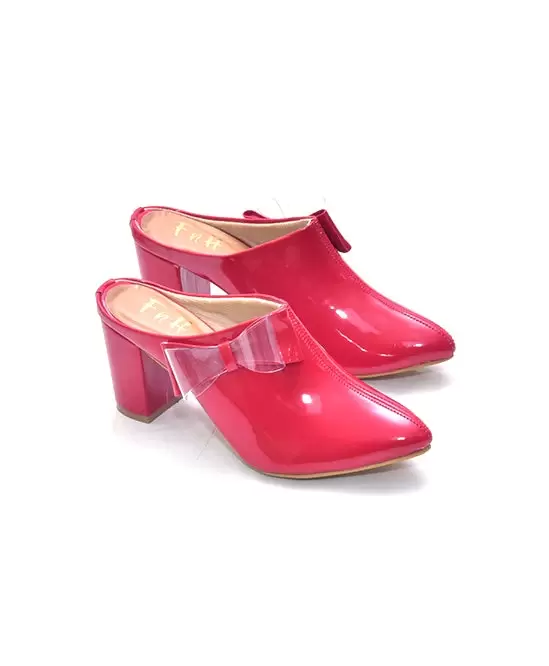 Jbarg Fancy Fancy red clog heel