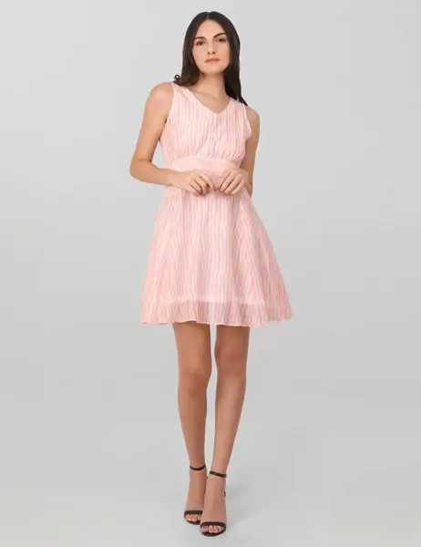 Amelia Baby Pink Dress