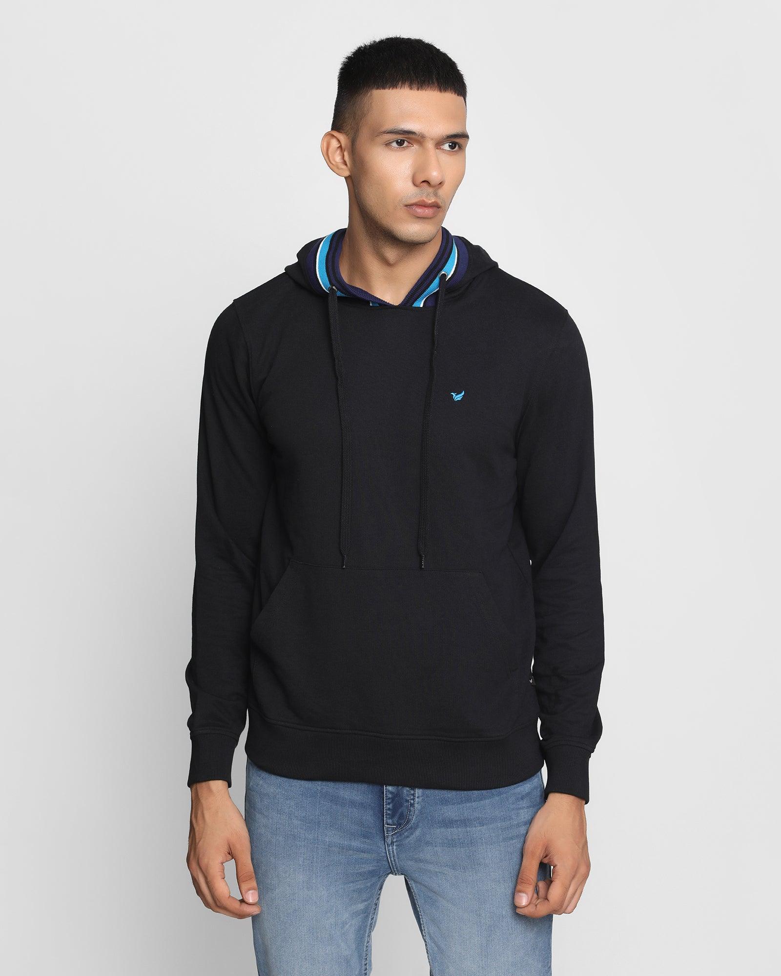 Hoodie Solid Sweatshirt Colton For Men By Blackberry