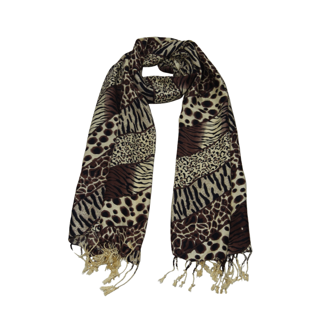 Fancy Animal Printed Scarves, Stole-L5015
