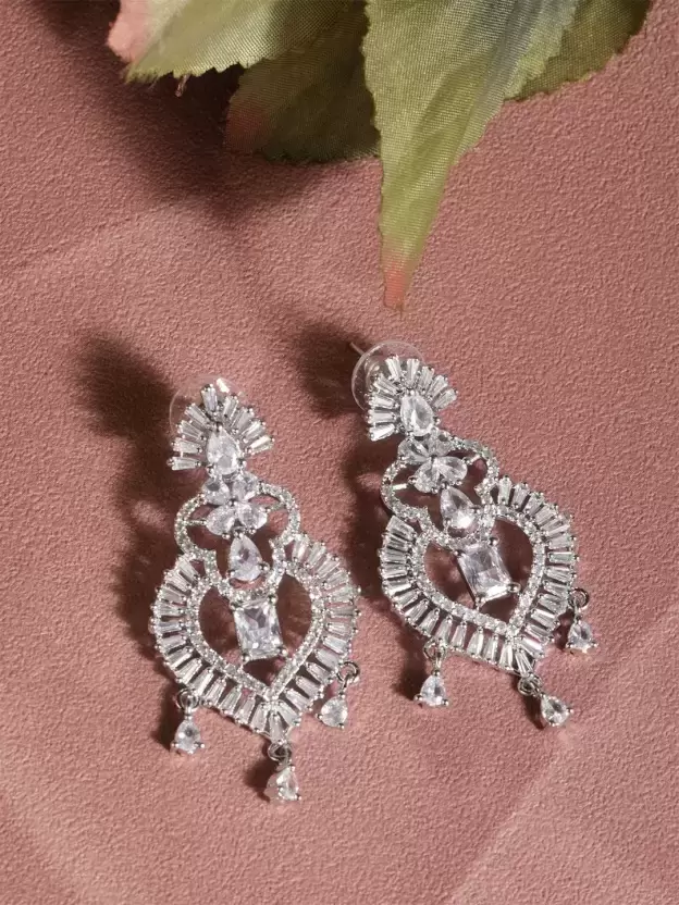 Traditional Crystal Alloy Drops & Danglers
