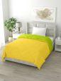 The Home Story Reversible Single Bed Comforter 200 GSM 60x90 Inches (Yellow & Green)