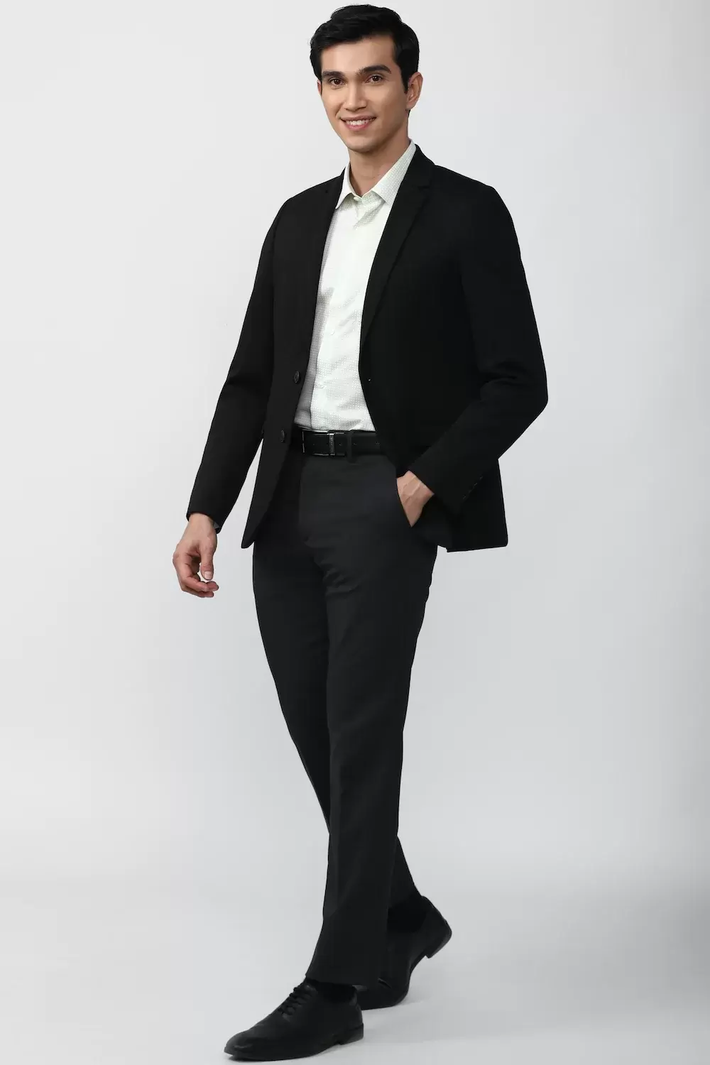 PETER ENGLAND Slim Fit Men Black Trousers - Buy PETER ENGLAND Slim Fit Men Black  Trousers Online at Best Prices in India | Flipkart.com