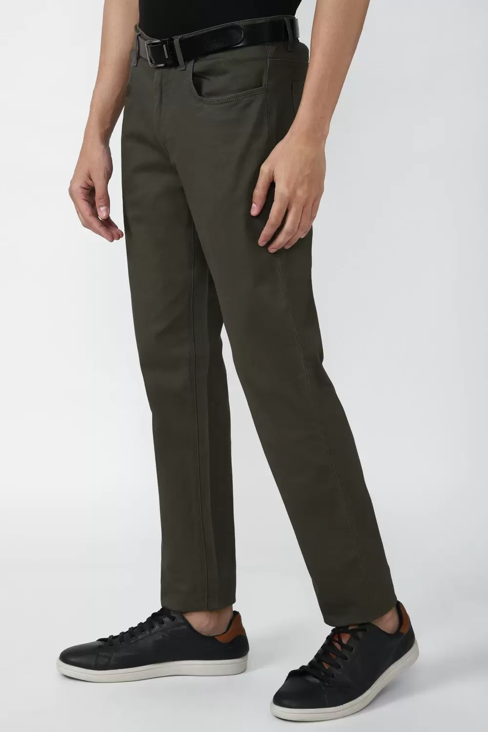 Peter England Casuals Trousers & Chinos, Peter England Beige Trousers for  Men at Peterengland.com