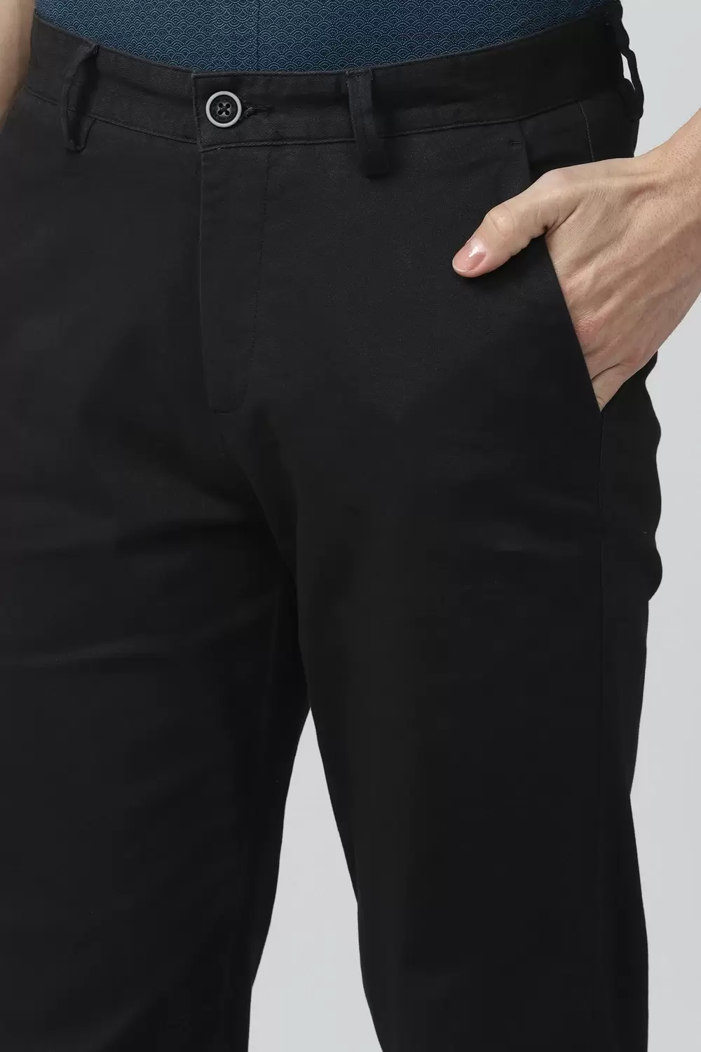 Buy Peter England Men Slim Fit Formal Trousers - Trousers for Men 22764430  | Myntra