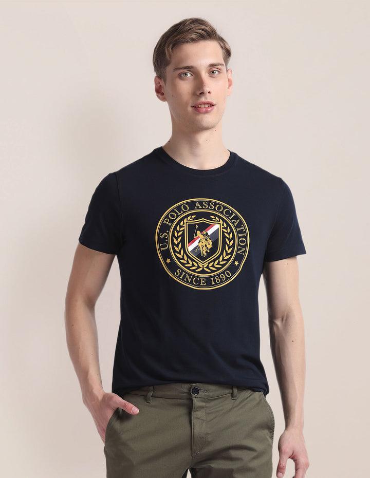 MenBrand Print Cotton T Shirt For Men