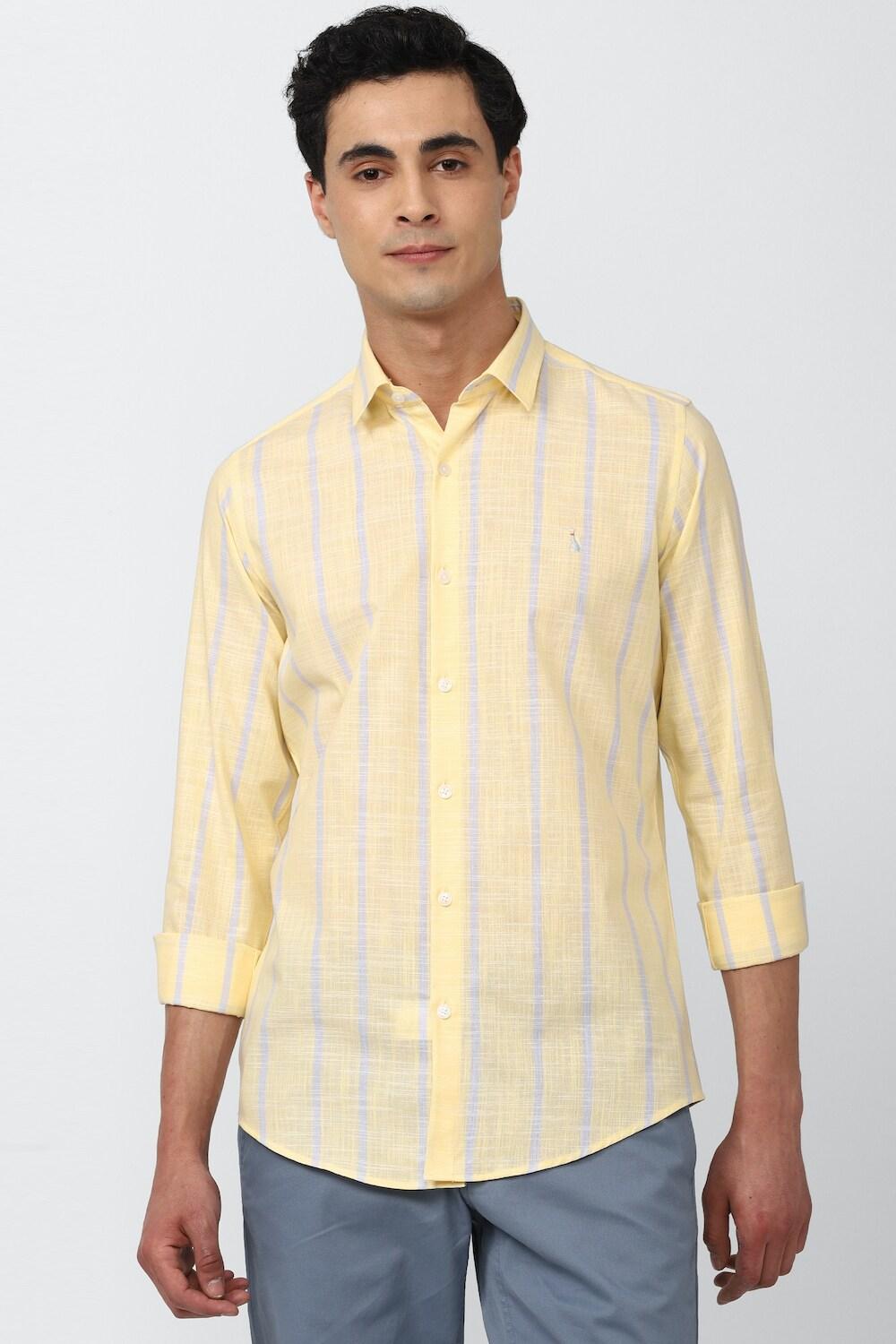 Simon Carter Yellow Shirt For Men