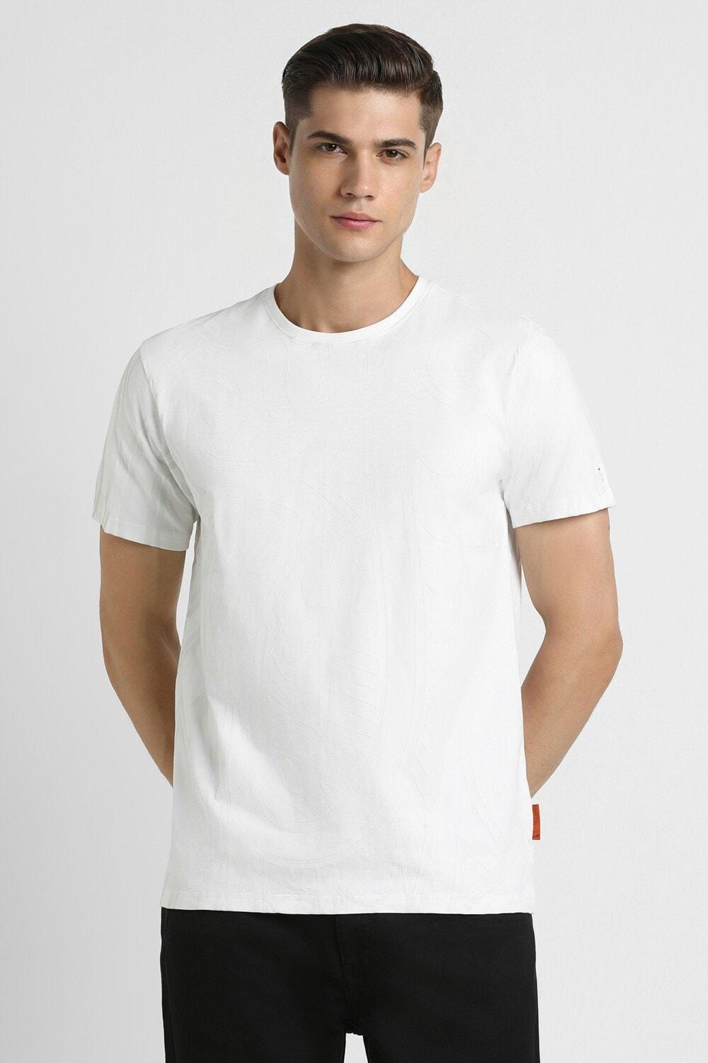 Simon Carter White Tshirt For Men