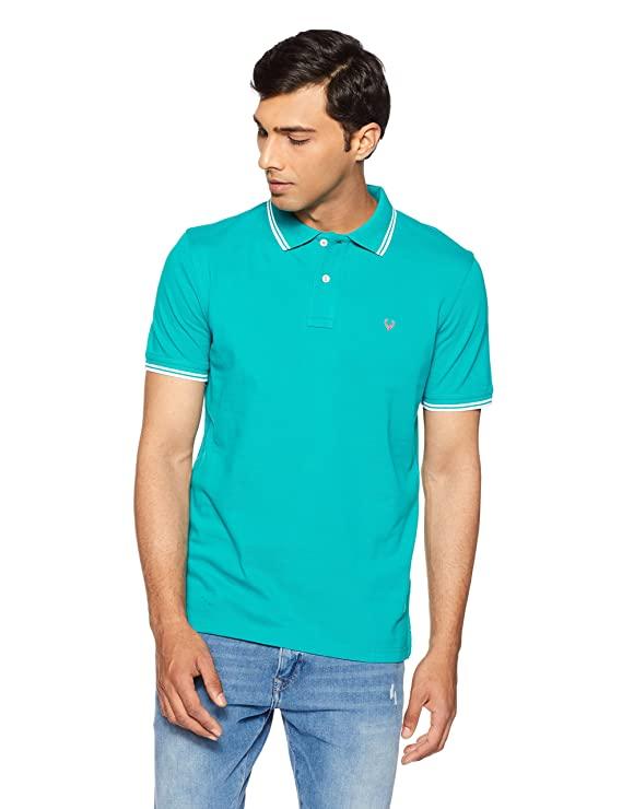 Allen Solly Turquoise T Shirt